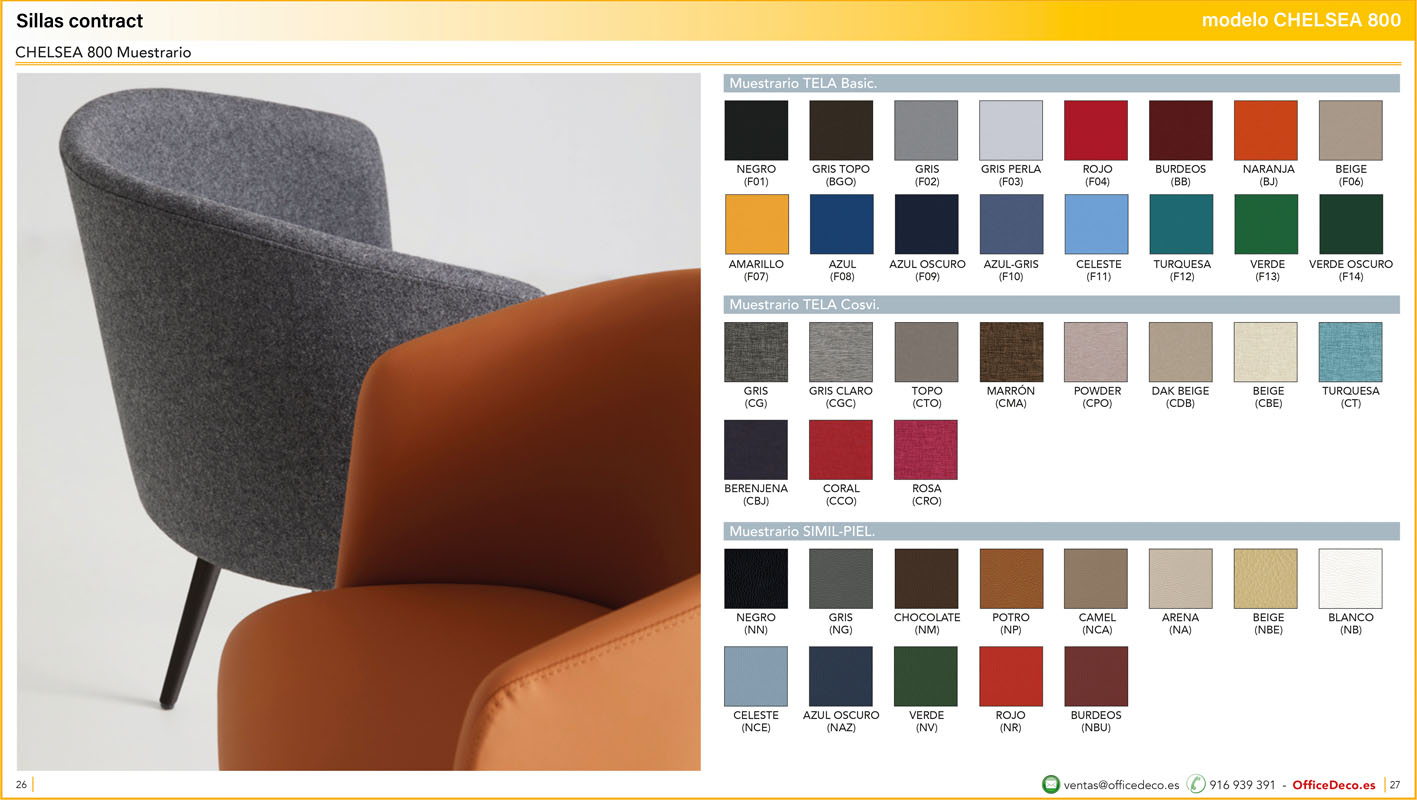 sillascontract13 | OfficeDeco Sillas de oficina Contract