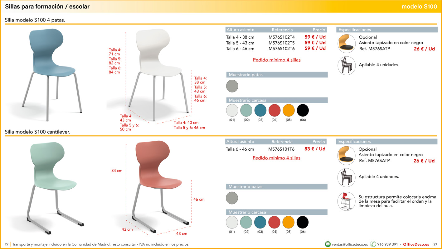 silleriaformacion11 | OfficeDeco sillas formación