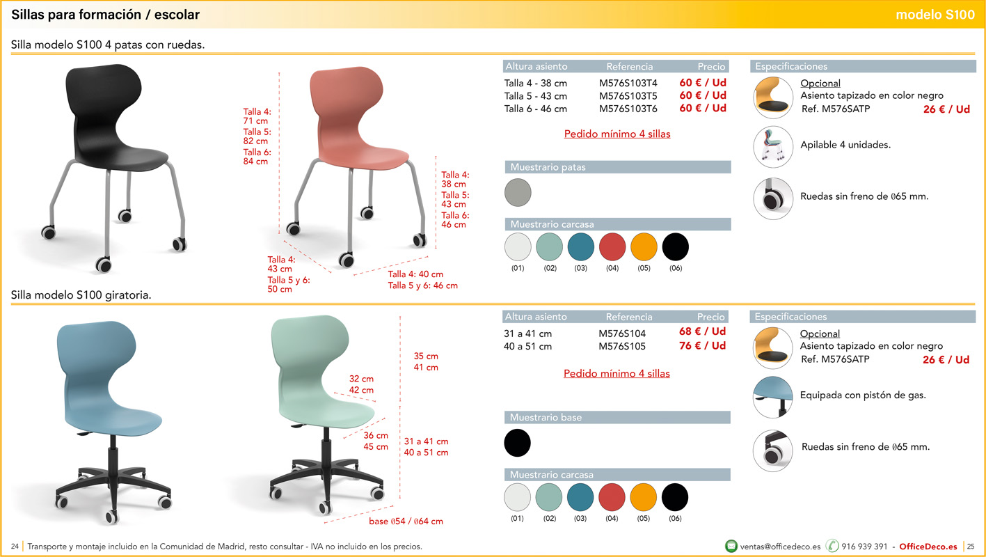 silleriaformacion12 | OfficeDeco sillas formación