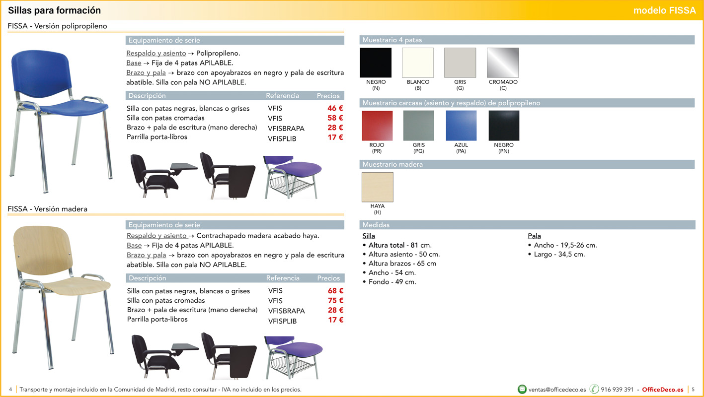 silleriaformacion2 | OfficeDeco sillas formación