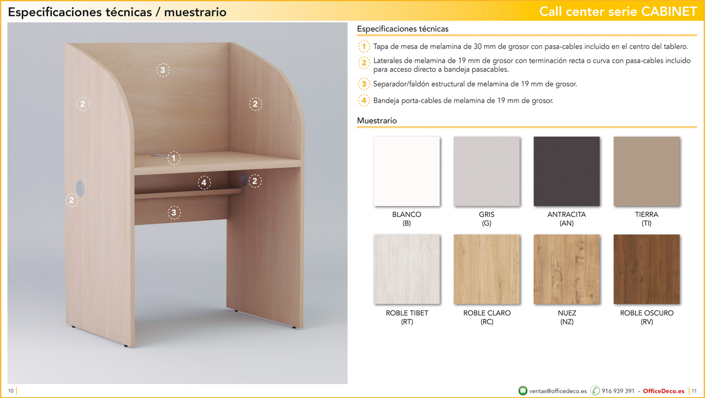 telecabinascabinet5 | OfficeDeco Call center cabinet