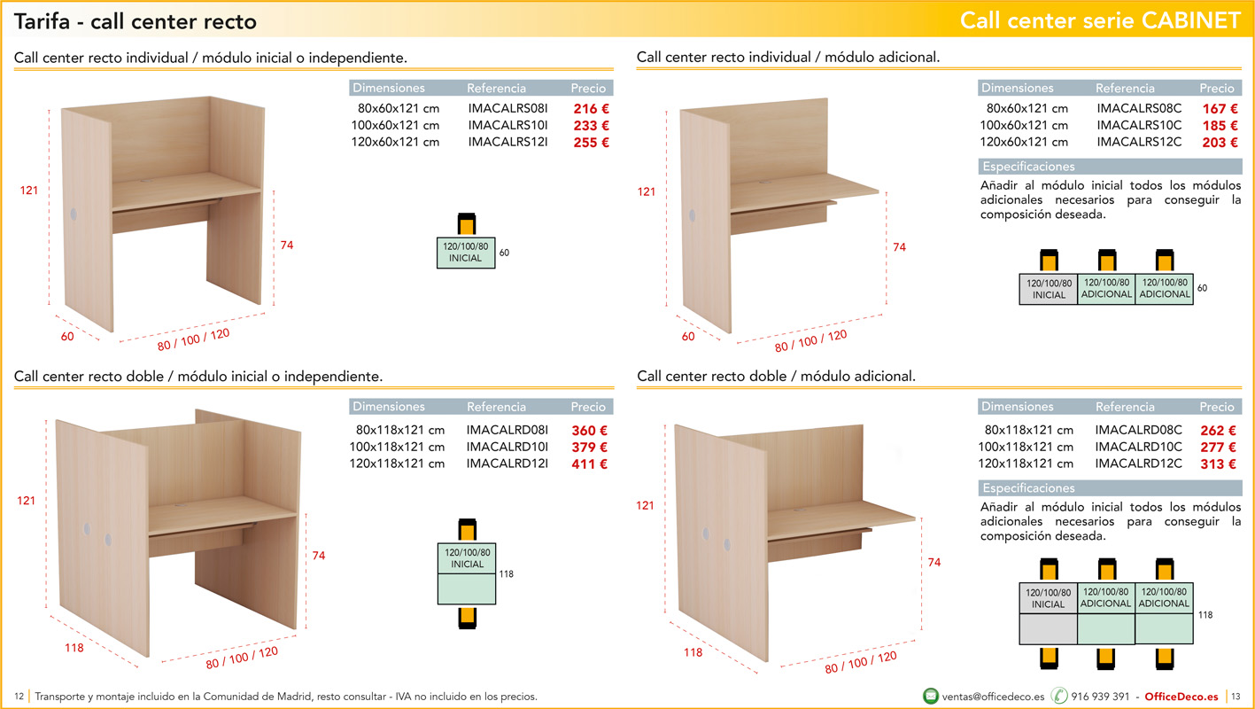 telecabinascabinet6 | OfficeDeco Call center cabinet
