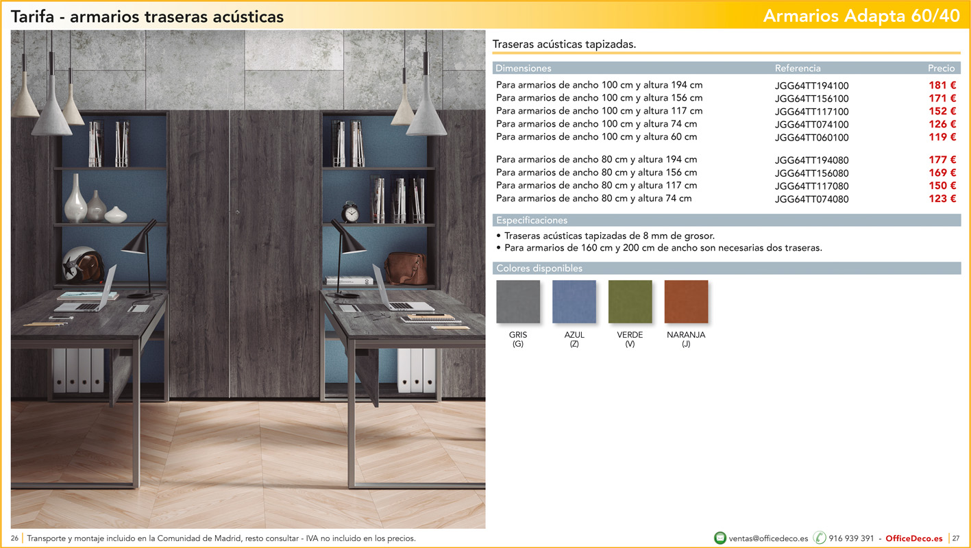 armarios604013 | OfficeDeco Armarios 60-40