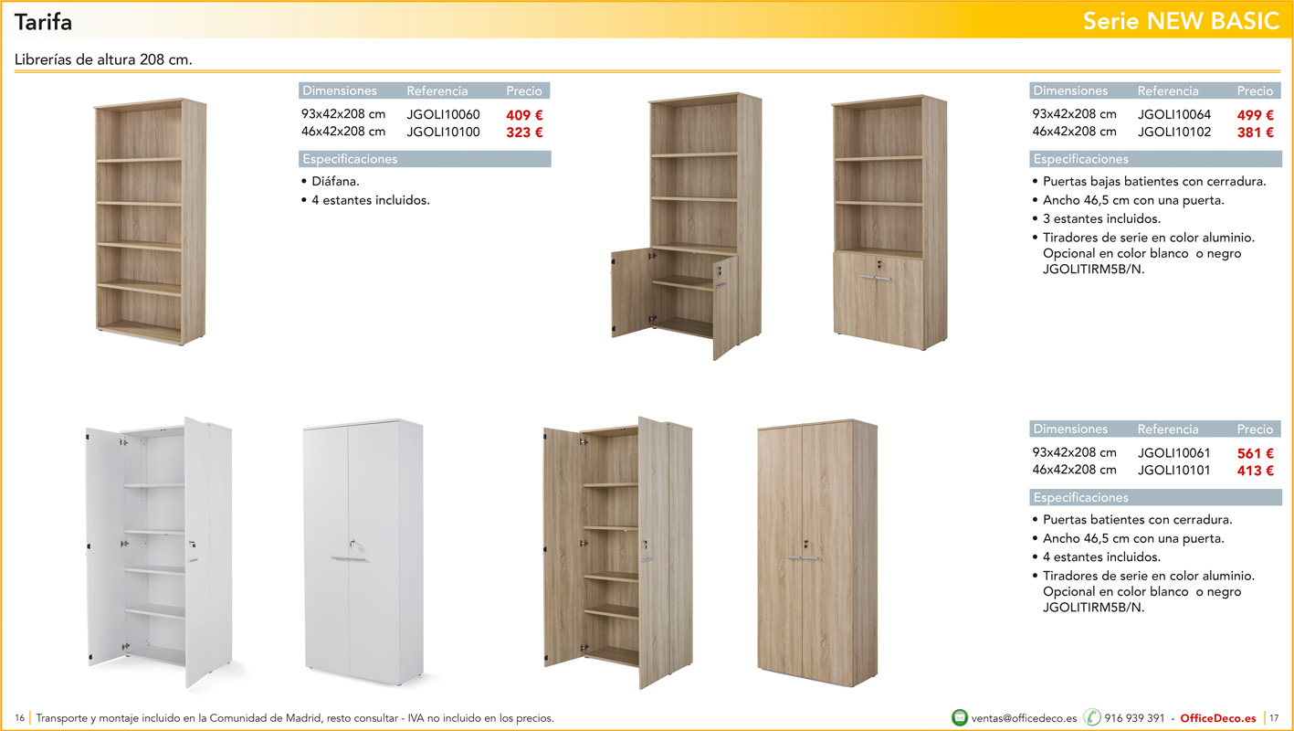 mostradoresNEWBASIC8 | OfficeDeco Mostradores y recepciones serie New Basic
