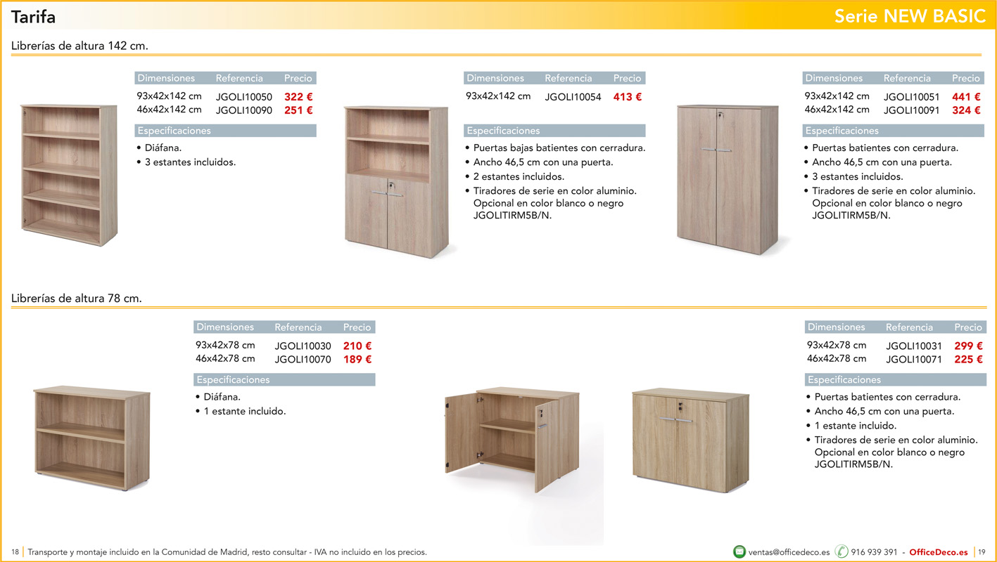 mostradoresNEWBASIC9 | OfficeDeco Mostradores y recepciones serie New Basic
