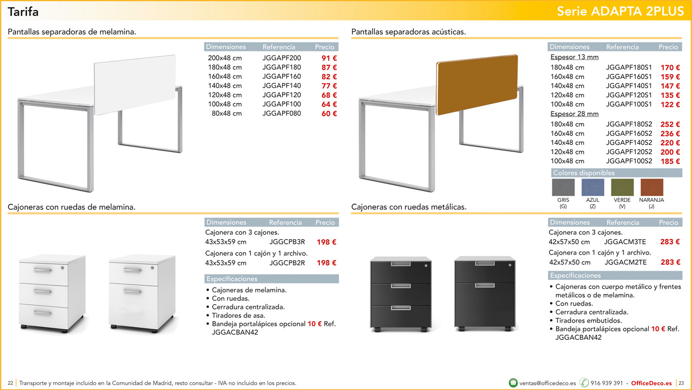 operativosadapta2plus11 | OfficeDeco mesas de oficina adapta plus 2