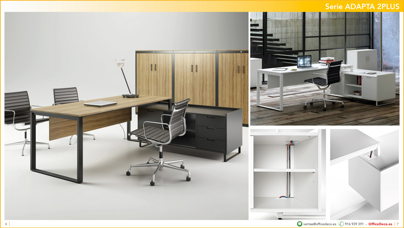 operativosadapta2plus3 | OfficeDeco mesas de oficina adapta plus 2