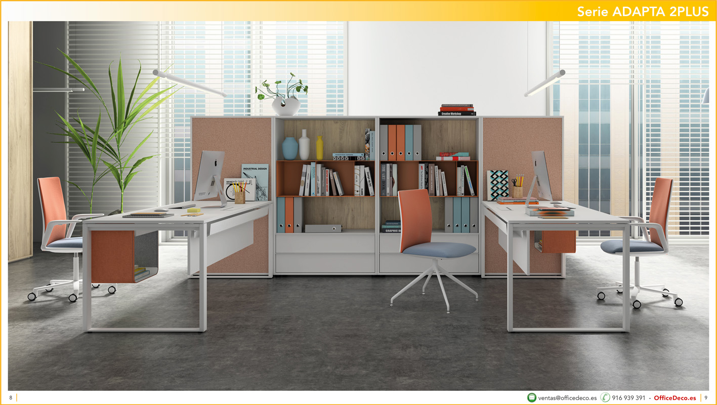 operativosadapta2plus4 | OfficeDeco mesas de oficina adapta plus 2