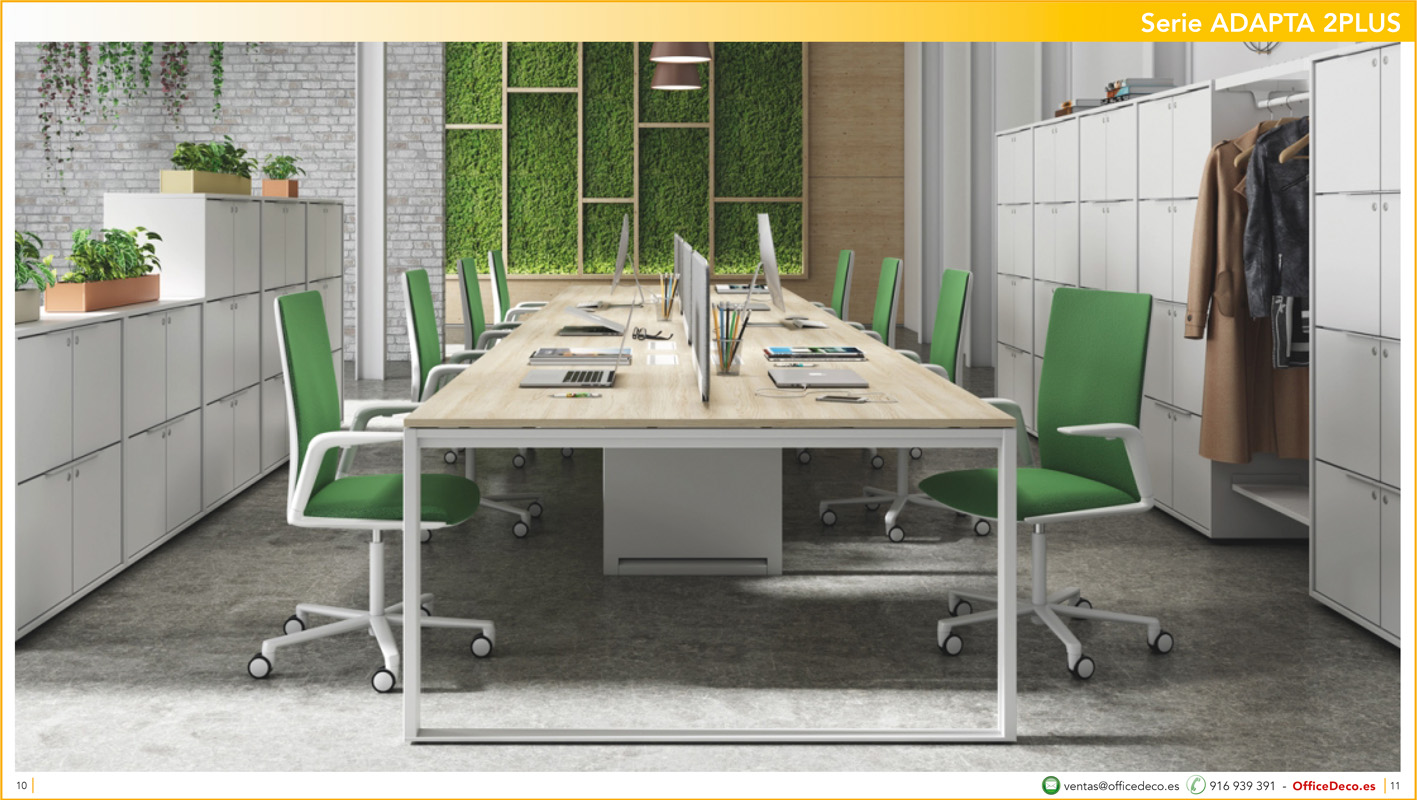 operativosadapta2plus5 | OfficeDeco mesas de oficina adapta plus 2