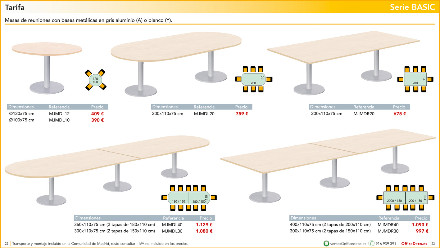 operativosbasic11 | OfficeDeco Muebles de oficina operativos serie basic