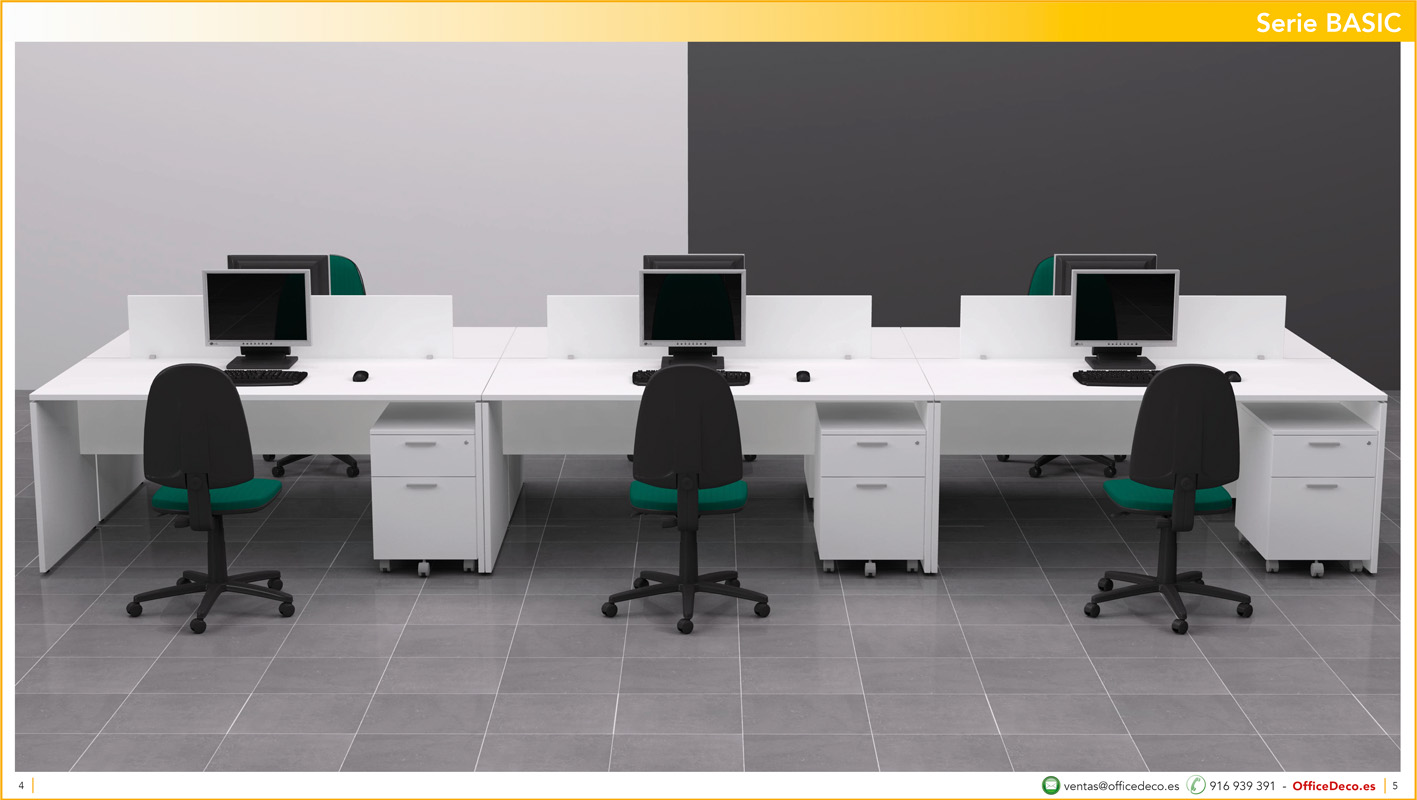 operativosbasic2 | OfficeDeco Muebles de oficina operativos serie basic