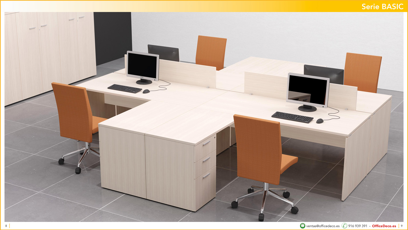 operativosbasic4 | OfficeDeco Muebles de oficina operativos serie basic