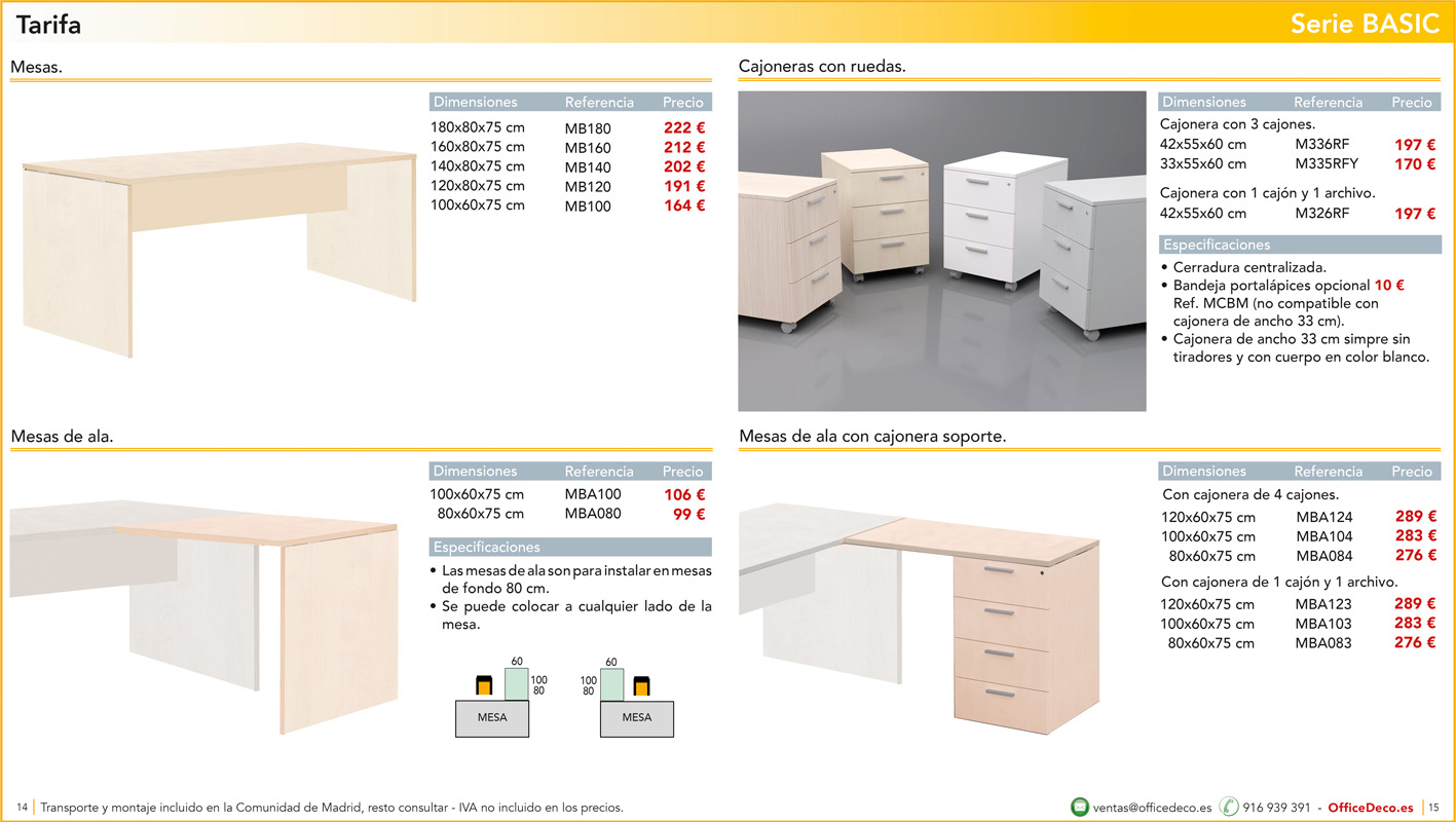 operativosbasic7 | OfficeDeco Muebles de oficina operativos serie basic