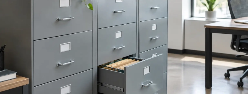 Archivadores metálicos que ordenan tu oficina | OfficeDeco Archivadores metálicos que ordenan tu oficina