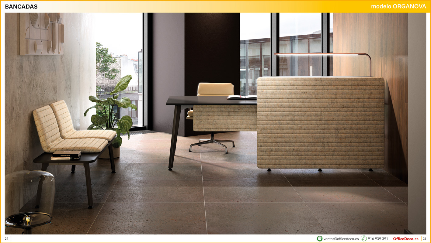 bancadas12 | OfficeDeco Bancadas salas de espera