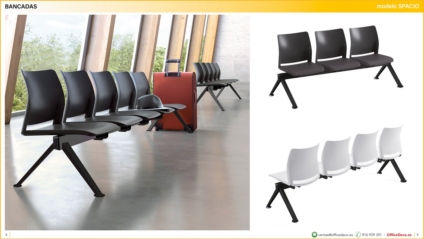 bancadas4 | OfficeDeco Bancadas salas de espera