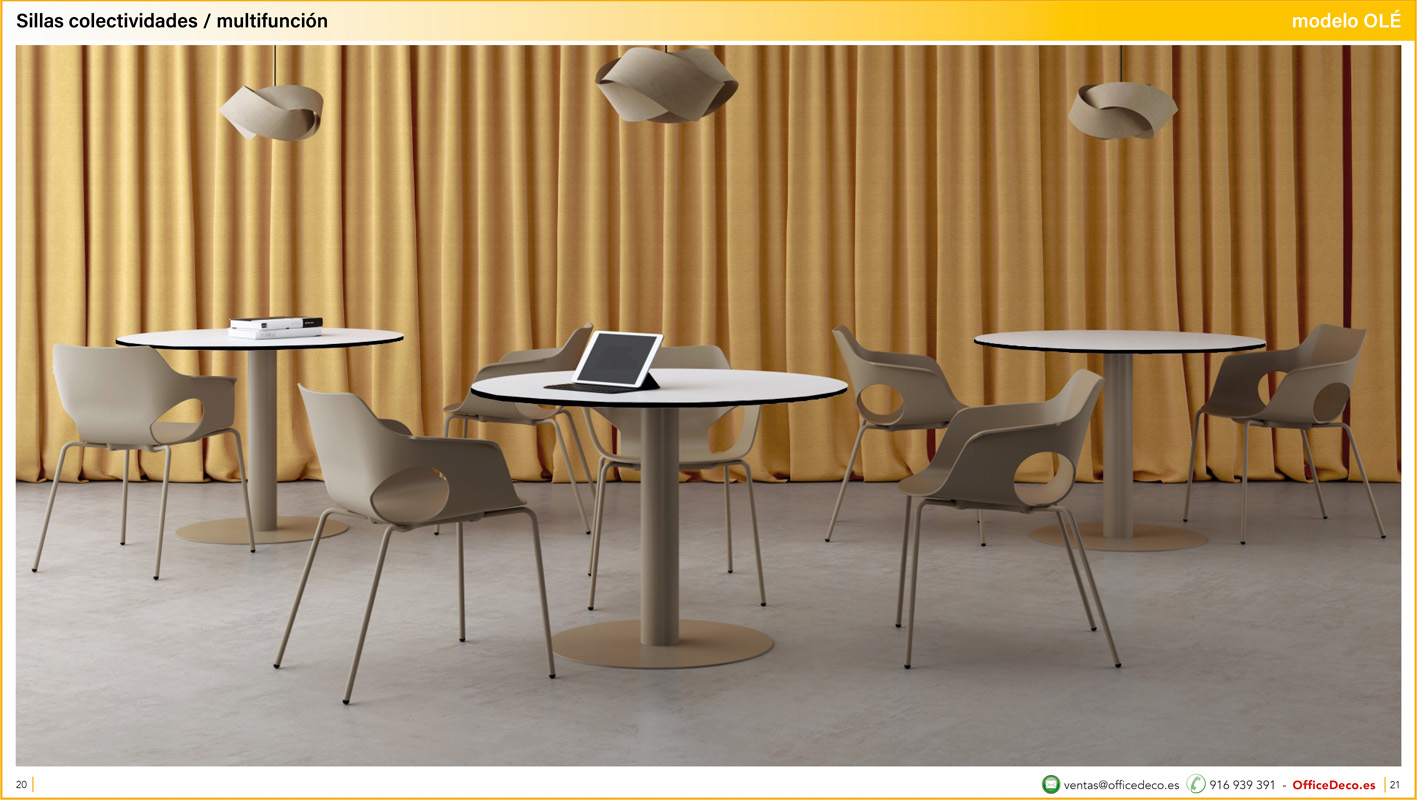 colectividades10 | OfficeDeco Sillas multifunción y colectividades