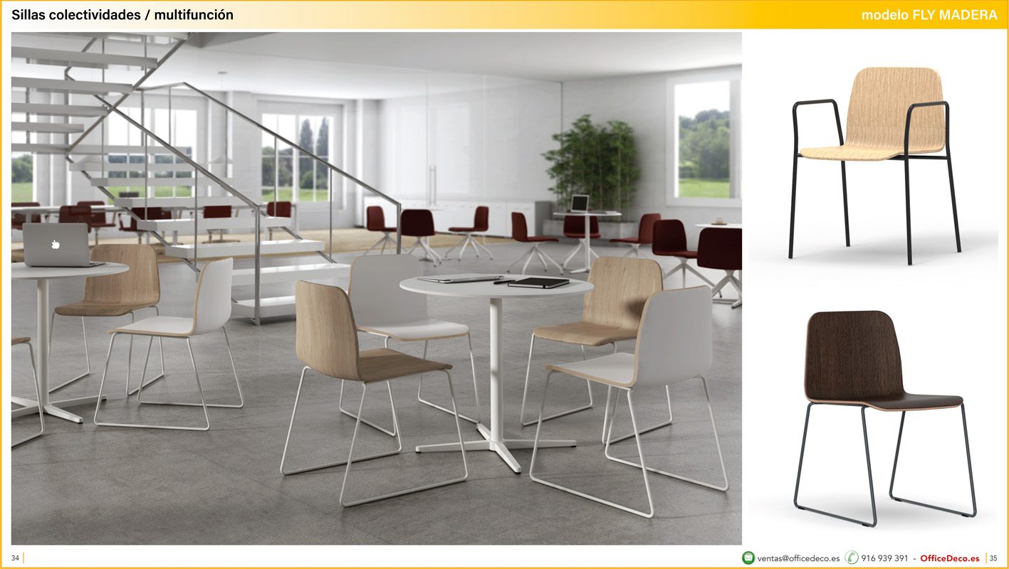 colectividades17 | OfficeDeco Sillas multifunción y colectividades