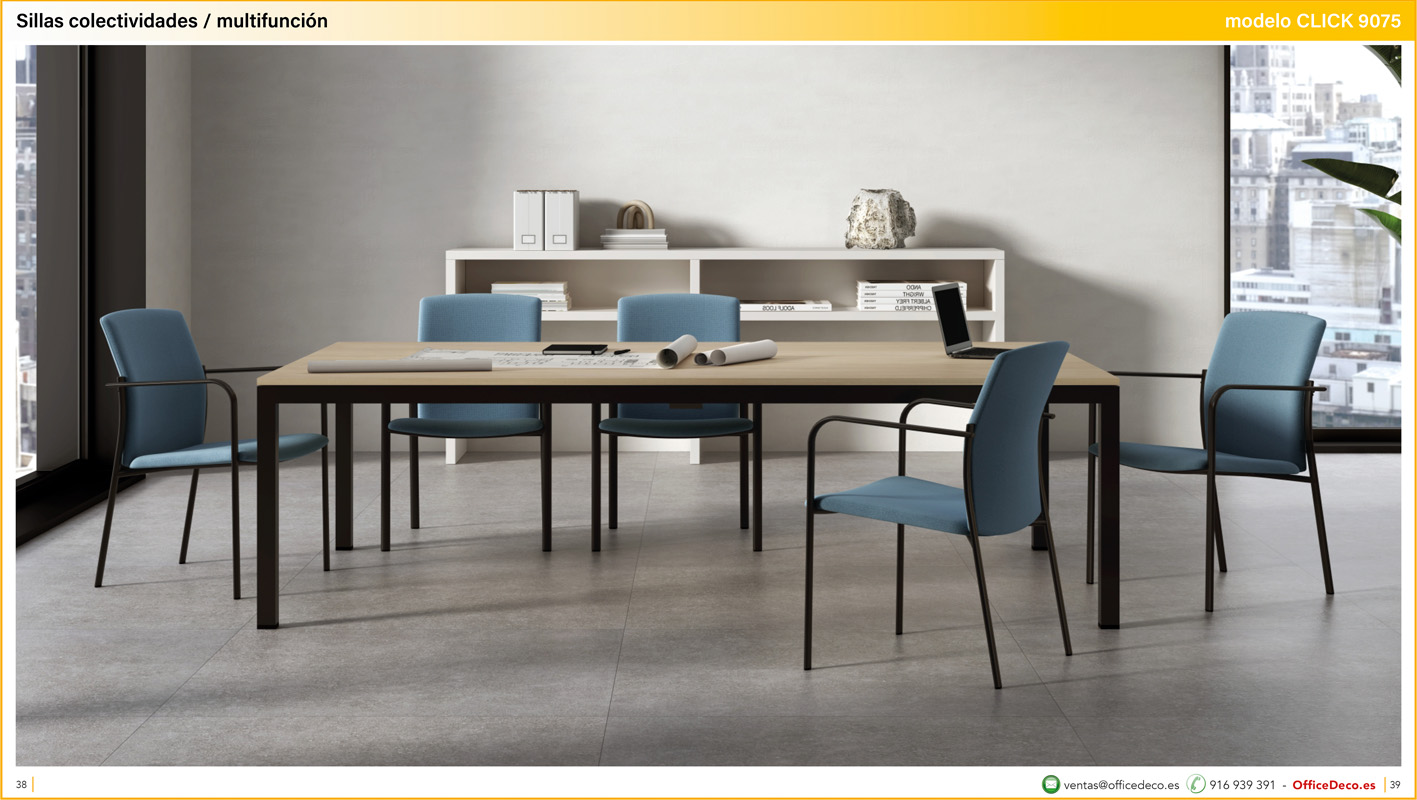 colectividades19 | OfficeDeco Sillas multifunción y colectividades