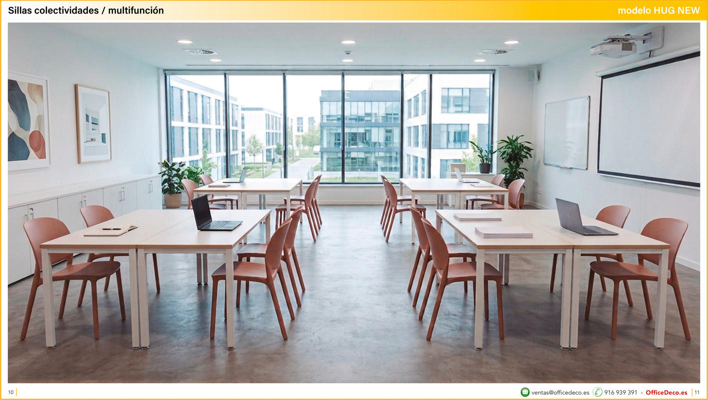 colectividades5 | OfficeDeco Sillas multifunción y colectividades