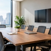 Mesas de juntas para reuniones que funcionan | OfficeDeco Mesas de juntas para reuniones que funcionan