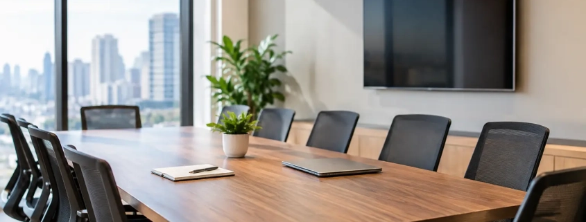 Mesas de juntas para reuniones que funcionan | OfficeDeco Mesas de juntas para reuniones que funcionan