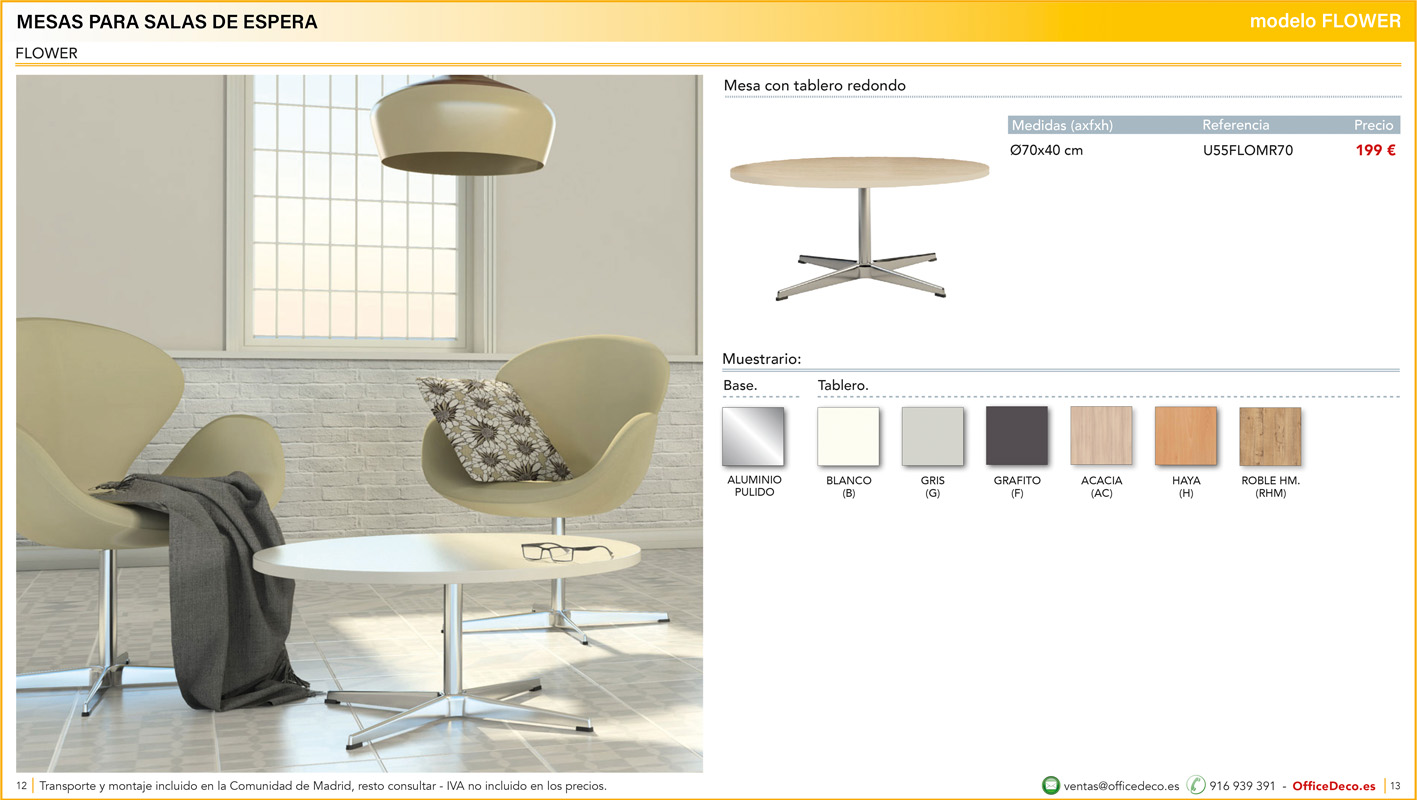 mesassalasdeespera6 | OfficeDeco Mesas salas de espera