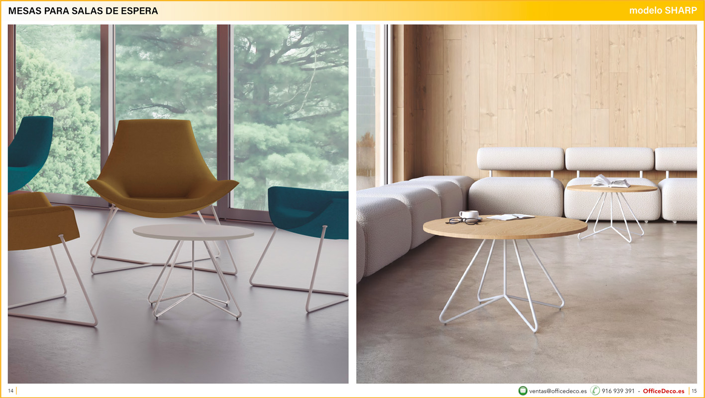 mesassalasdeespera7 | OfficeDeco Mesas salas de espera