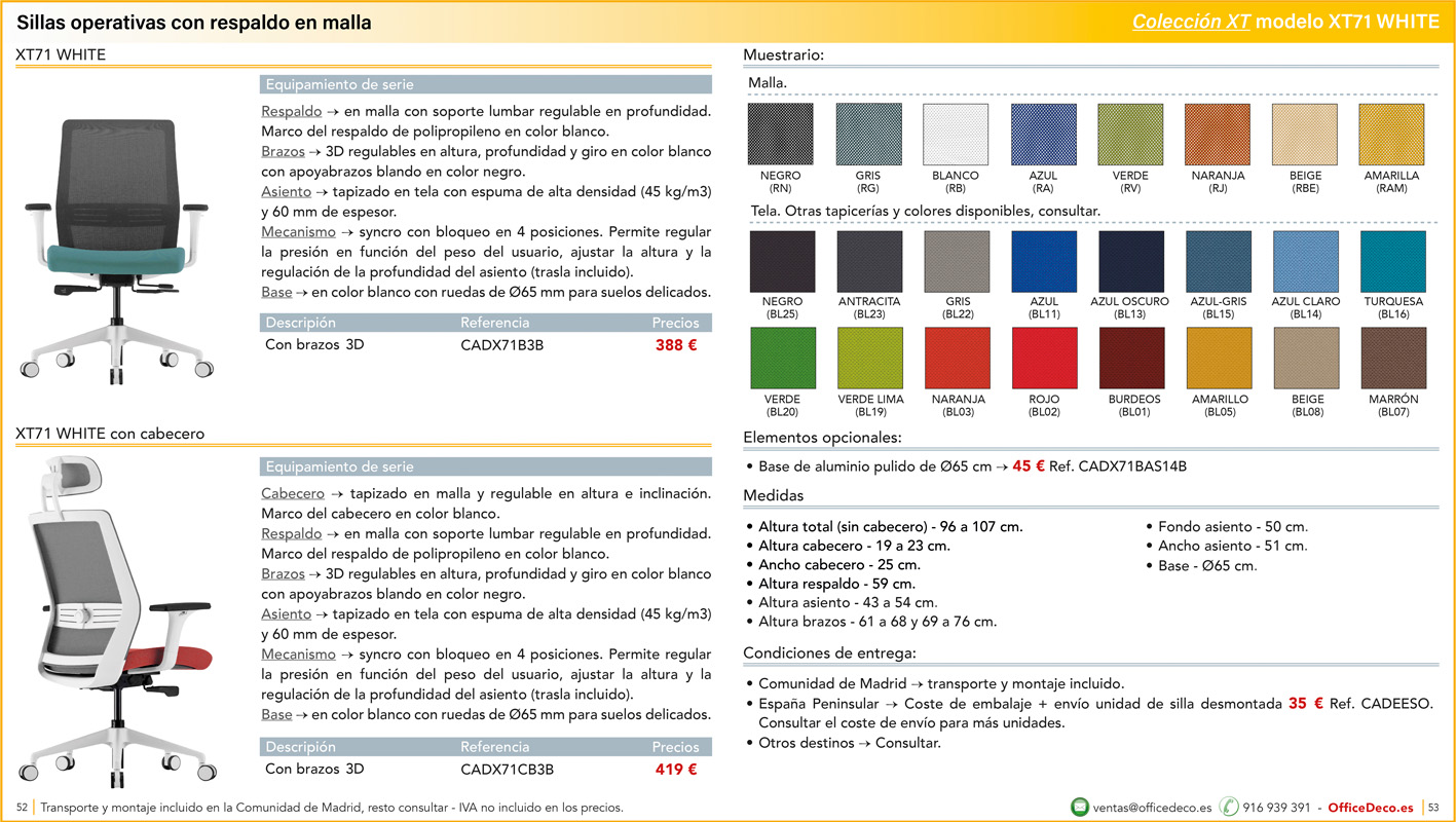 operativas26 | OfficeDeco sillas de oficina operativas