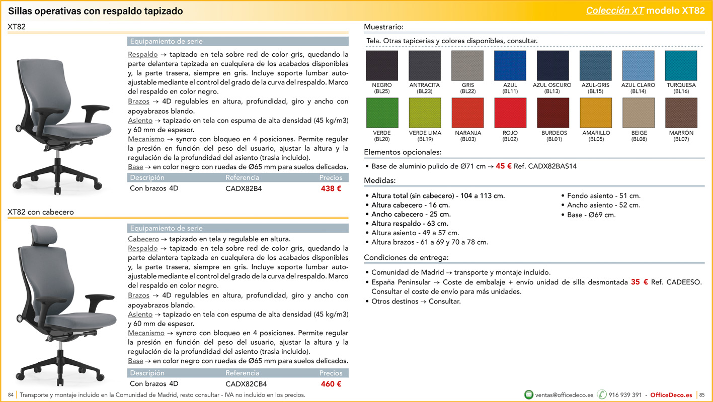 operativas42 | OfficeDeco sillas de oficina operativas