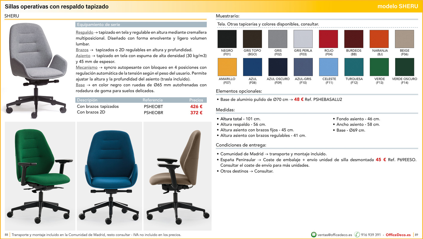 operativas44 | OfficeDeco sillas de oficina operativas