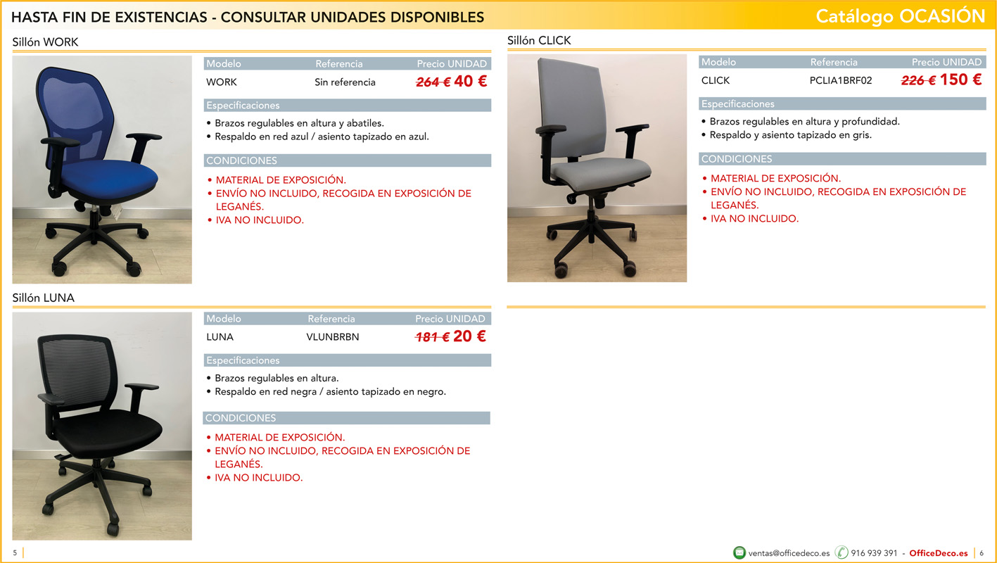 outletpagina3 | OfficeDeco outlet - liquidación