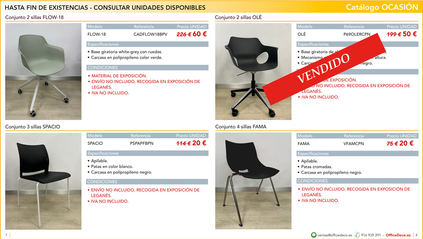 outletpagina4 | OfficeDeco outlet - liquidación