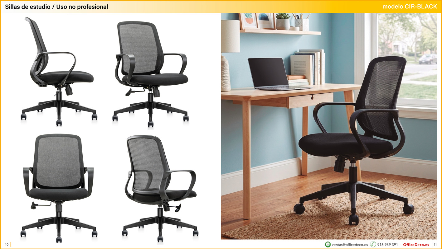 sillasdeestudio5 | OfficeDeco Sillas de Estudio