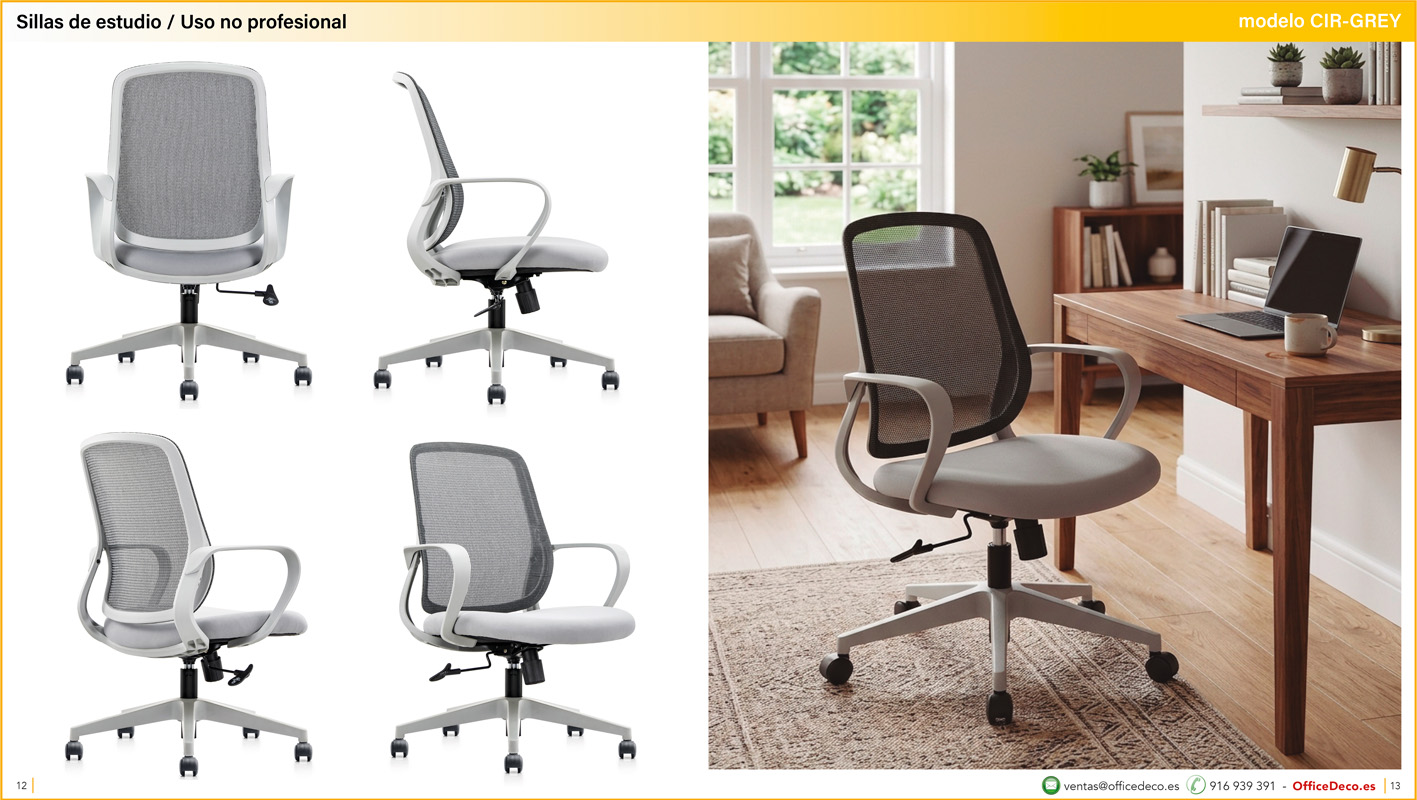 sillasdeestudio6 | OfficeDeco Sillas de Estudio