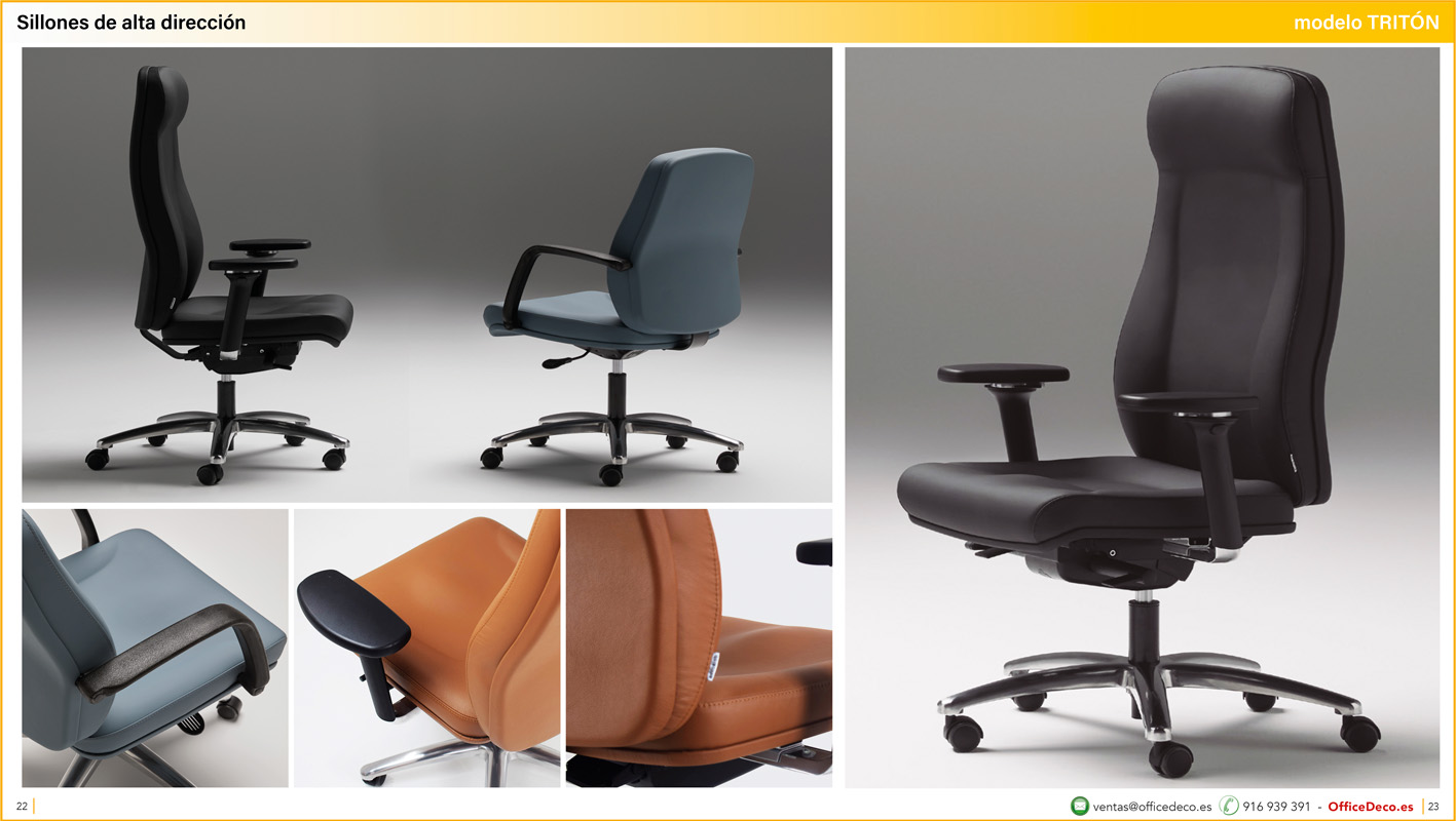 silleriaaltadireccion11 | OfficeDeco Sillones de oficina de alta dirección