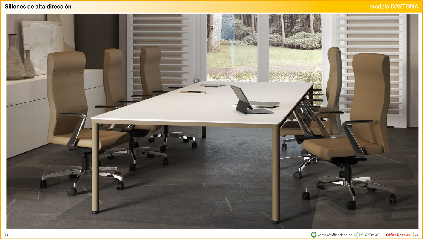 silleriaaltadireccion16 | OfficeDeco Sillones de oficina de alta dirección