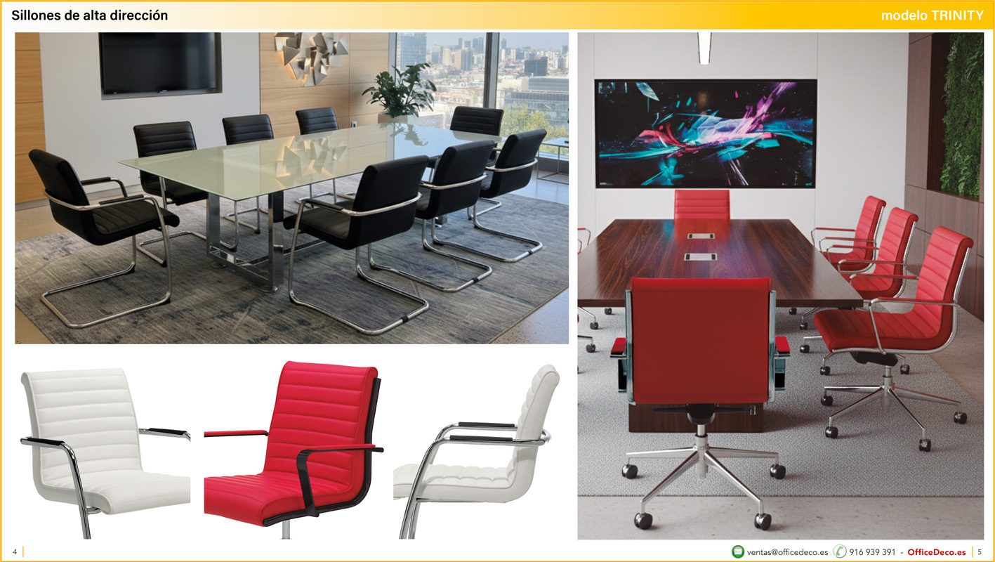 silleriaaltadireccion2 | OfficeDeco Sillones de oficina de alta dirección