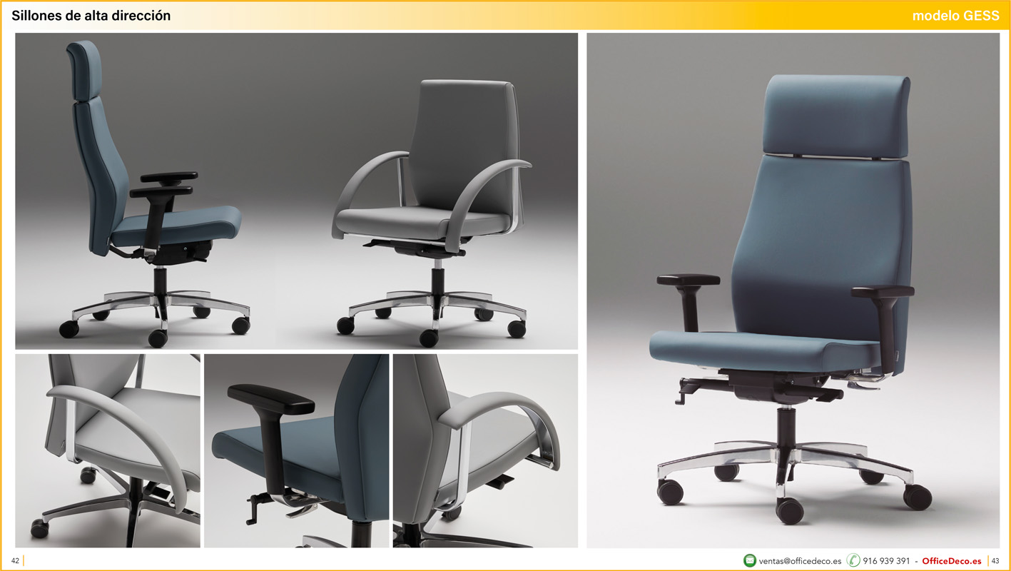 silleriaaltadireccion21 | OfficeDeco Sillones de oficina de alta dirección