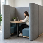Mamparas acústicas para oficinas que rinden | OfficeDeco Mamparas acústicas para oficinas que rinden