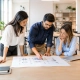 Planificación de espacios de oficina que rinde | OfficeDeco Planificación de espacios de oficina que rinde